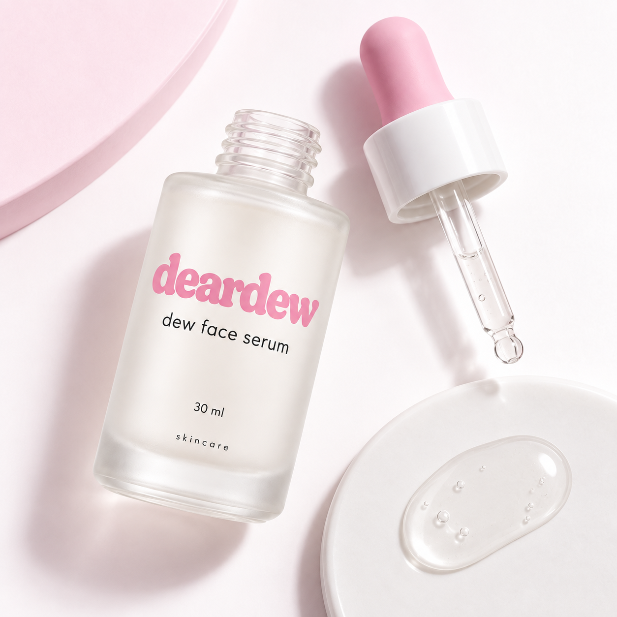 Dear Dew Dew Face Serum, 30 ml — packaging and texture detail