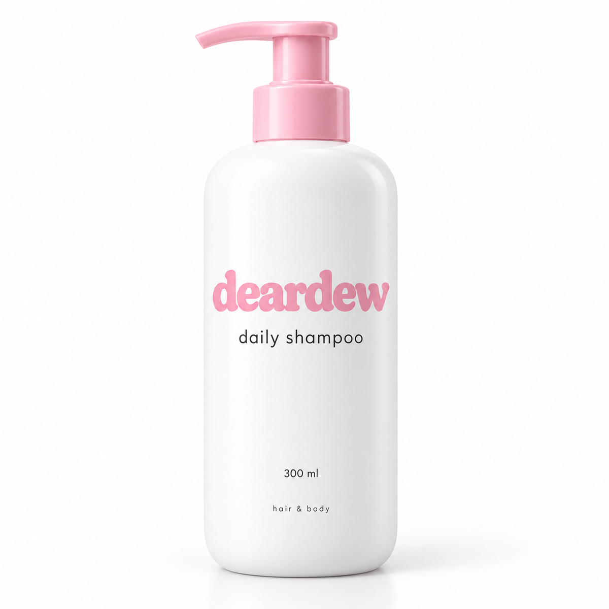 Dear Dew Daily Shampoo, 300 ml — front packaging on white