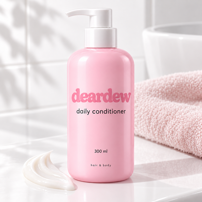 Dear Dew Daily Conditioner, 300 ml — packaging and texture detail
