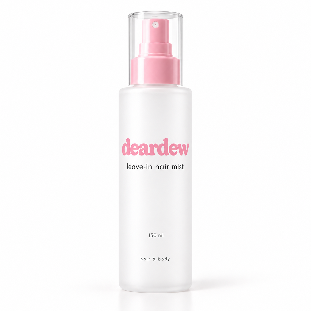 Dear Dew Leave-In Hair Mist, 150 ml — front packaging on white
