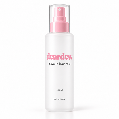 Dear Dew Leave-In Hair Mist, 150 ml — front packaging on white