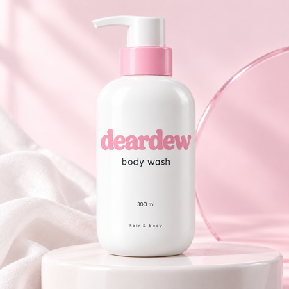 Dear Dew Body Wash, 300 ml — editorial product photograph