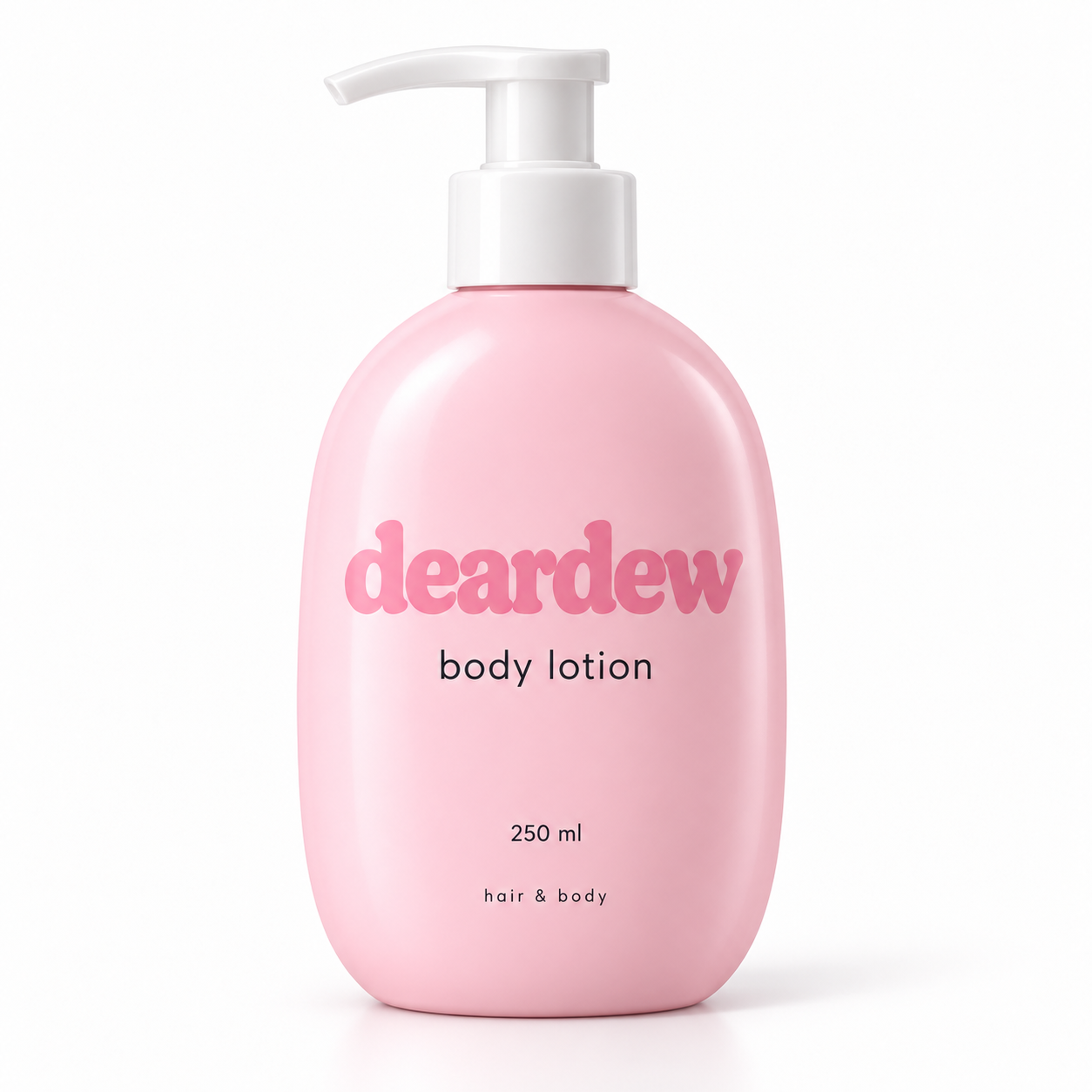 Dear Dew Body Lotion, 250 ml — front packaging on white