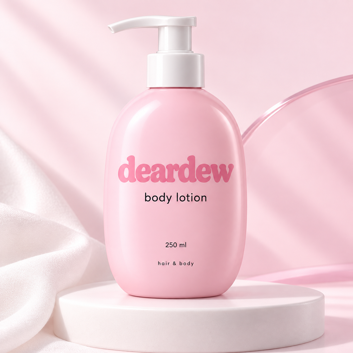 Dear Dew Body Lotion, 250 ml — editorial product photograph