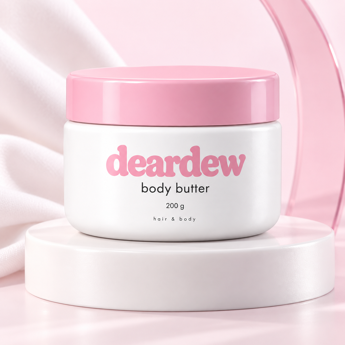 Dear Dew Body Butter, 200 g — editorial product photograph