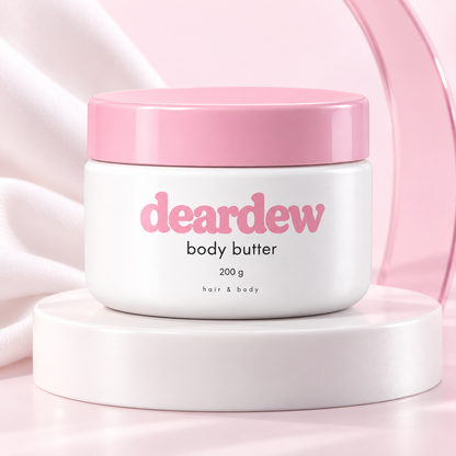 Dear Dew Body Butter, 200 g — editorial product photograph
