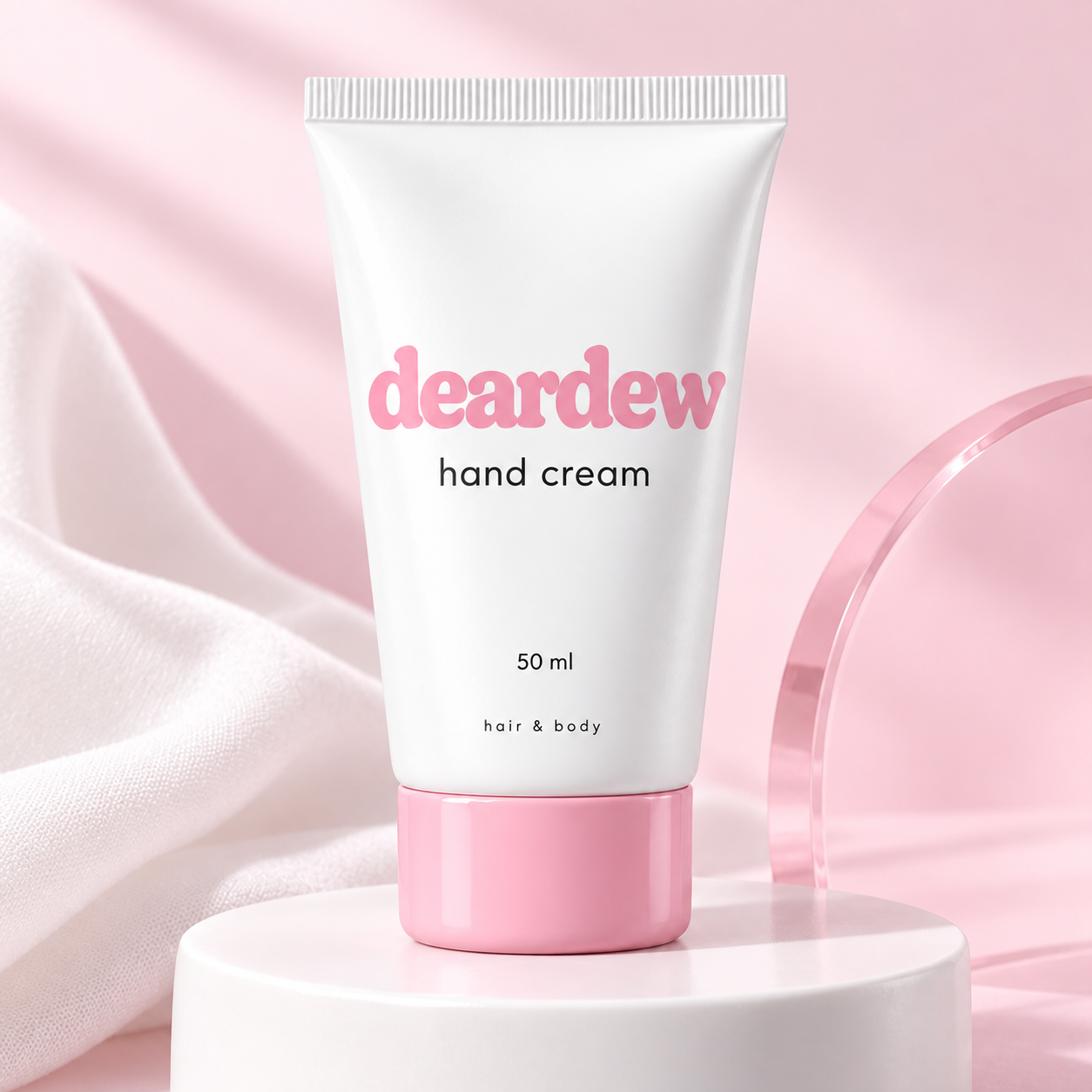 Dear Dew Hand Cream, 50 ml — editorial product photograph