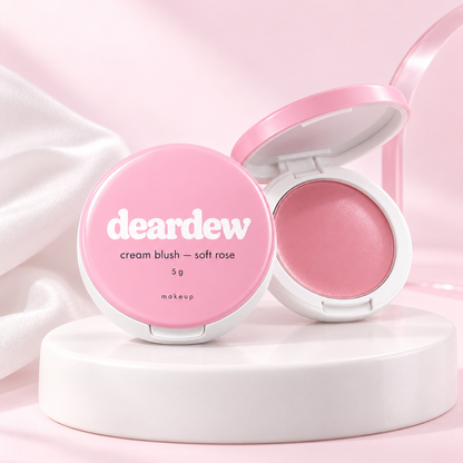 Dear Dew Cream Blush — Soft Rose, 5 g — editorial product photograph