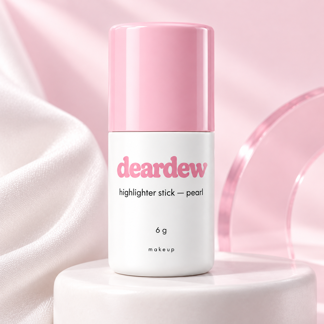 Dear Dew Highlighter Stick — Pearl, 6 g — editorial product photograph
