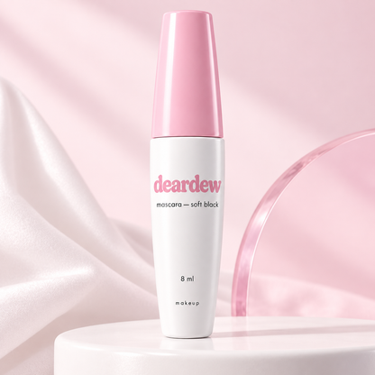 Dear Dew Mascara — Soft Black, 8 ml — editorial product photograph
