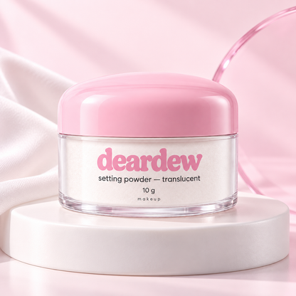 Dear Dew Setting Powder — Translucent, 10 g — editorial product photograph
