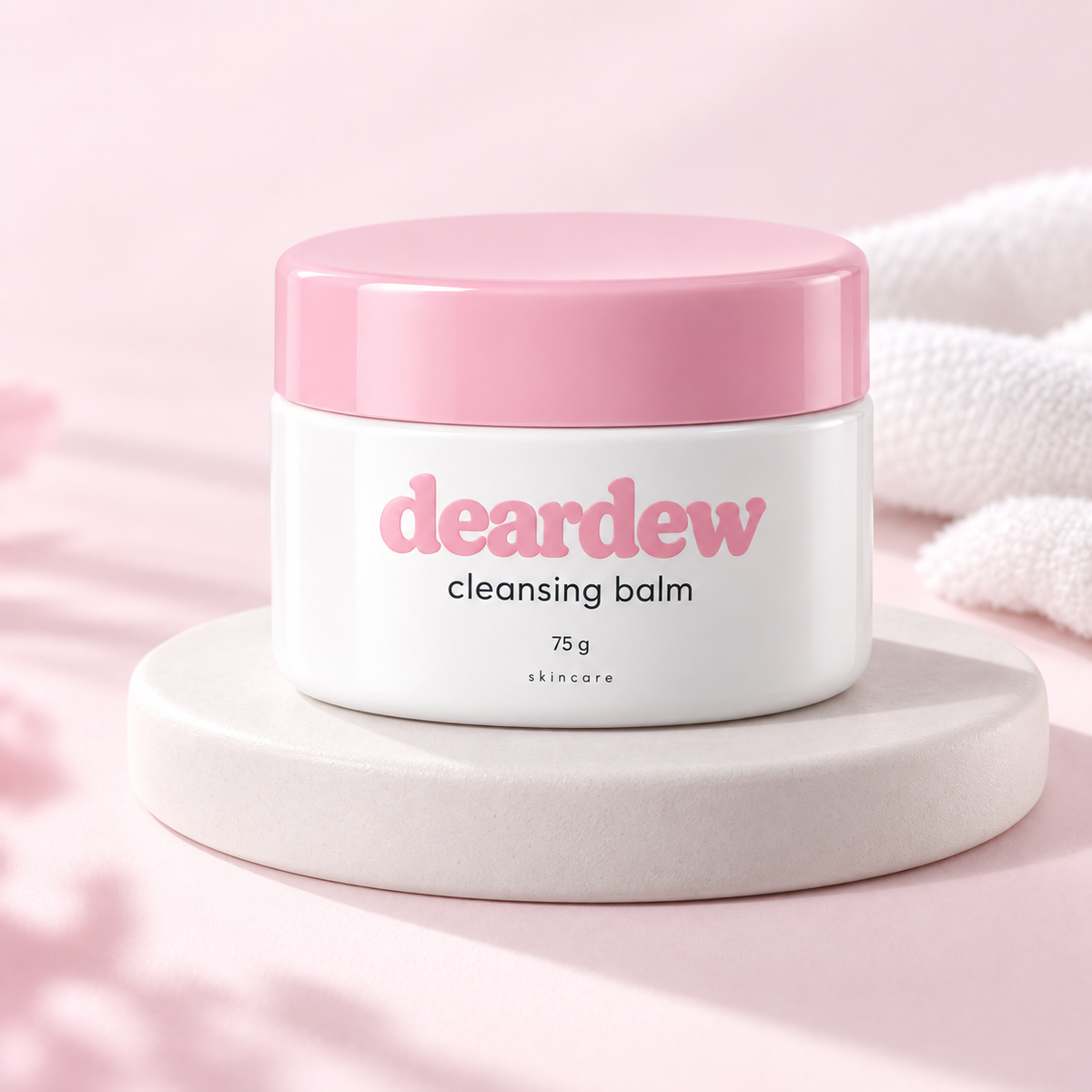 Dear Dew Cleansing Balm, 75 g — editorial product photograph