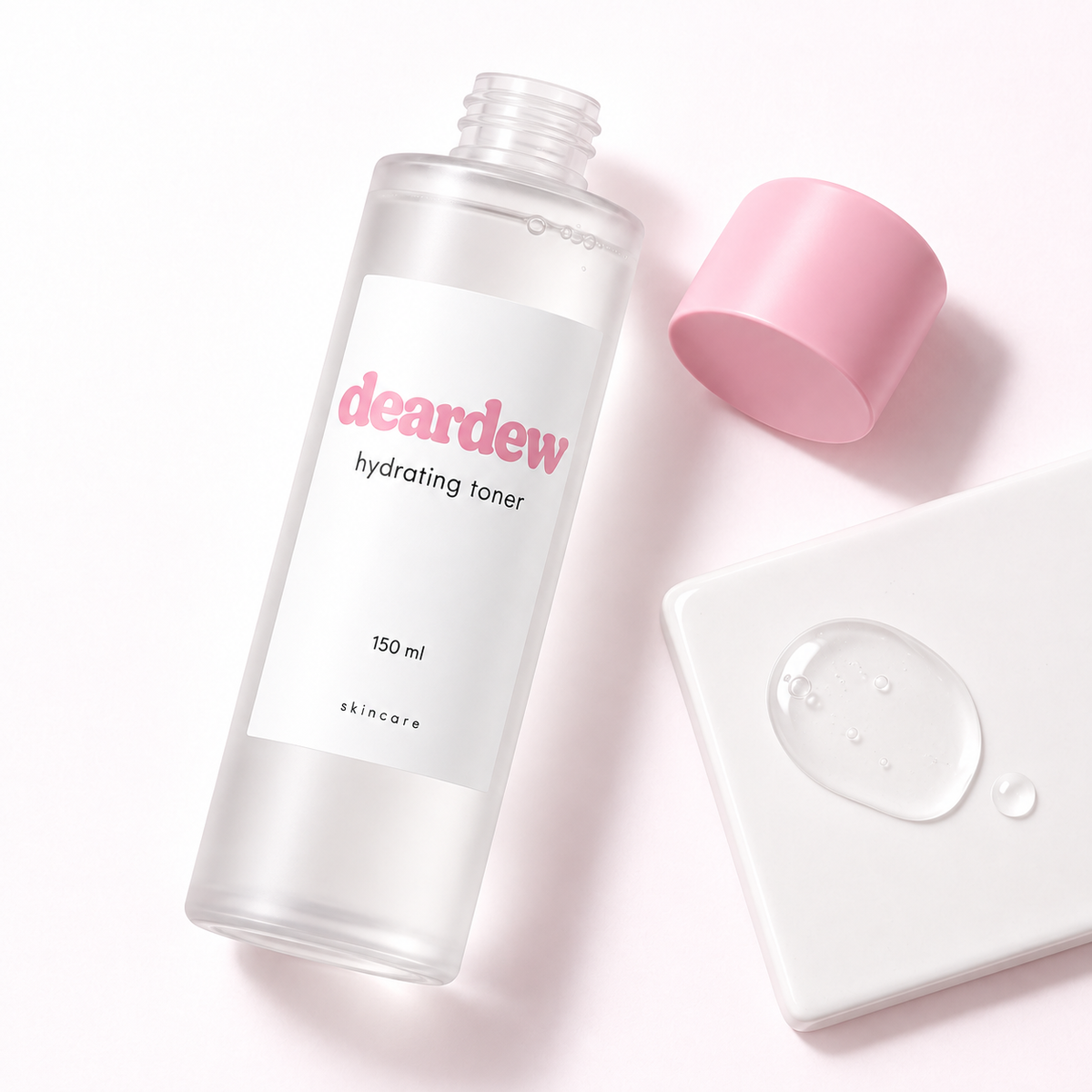 Dear Dew Hydrating Toner, 150 ml — packaging and texture detail