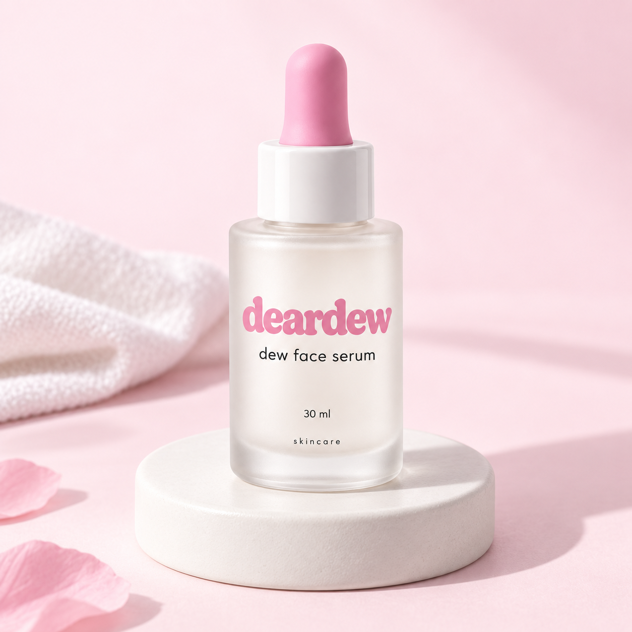 Dear Dew Dew Face Serum, 30 ml — editorial product photograph