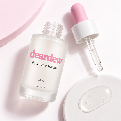 Dear Dew Dew Face Serum, 30 ml — packaging and texture detail