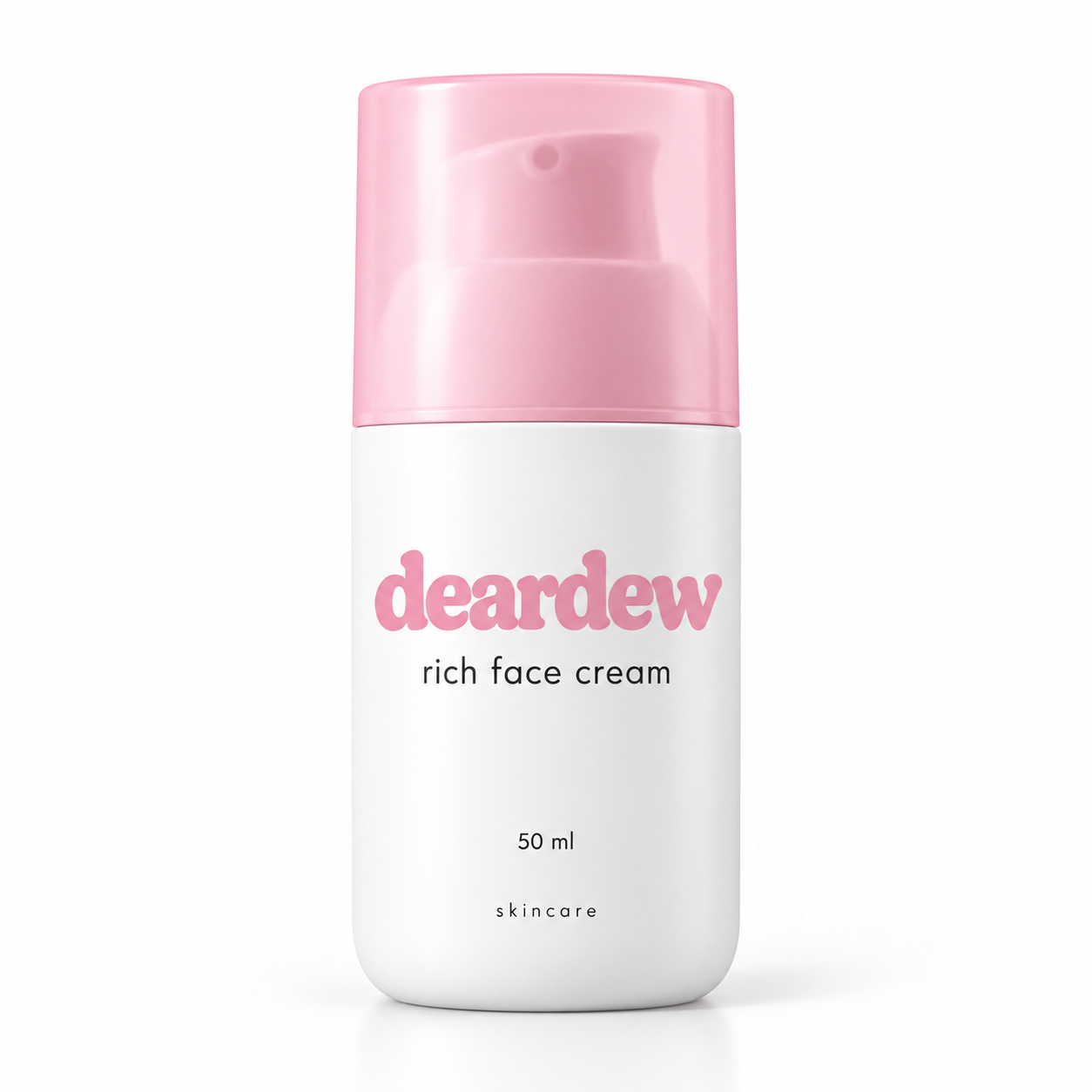 Dear Dew Rich Face Cream, 50 ml — front packaging on white